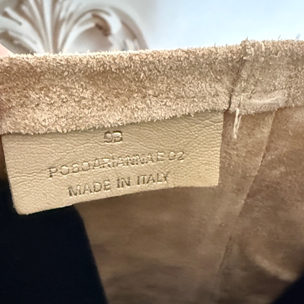 Coach Camel Suede  Knee Boots - Picture 3 of 8